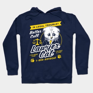 I'm Not A Cat Filter Lawyer Hoodie